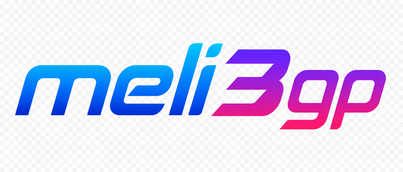 Logo meli3gp berwarna biru